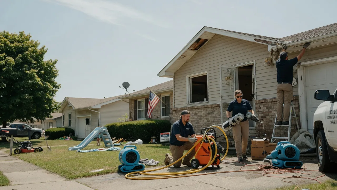 Water Damage Restoration in Findlay, IL near me